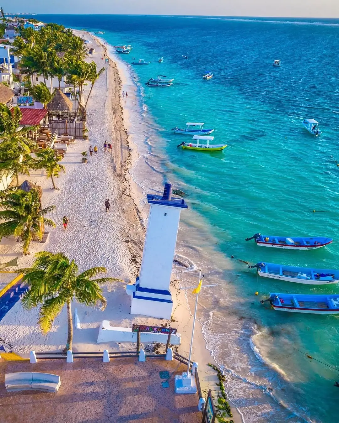 Playas en Puerto Morelos